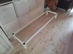 2x KALLAX Onderstel, wit, 146x39x18 cm, Ophalen, Zo goed als nieuw