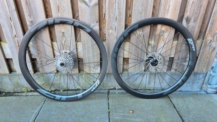 Zipp 303S Wielset Racefiets/Gravel incl. Rival Cassette, Fietsen en Brommers, Fietsonderdelen, Zo goed als nieuw, Racefiets, Wiel