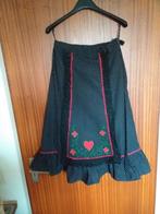 damesrok trachten dirndl m 42 z.g.a.n zwart wit stippen, Zwart, Maat 42/44 (L), Ophalen of Verzenden, Zo goed als nieuw