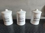 Voorraadpot 3x, Ophalen, Zo goed als nieuw, Glas, Pot, Bus of Blik