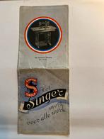 Singer Naaimachine Handleiding No. 201 K, Antiek en Kunst, Verzenden