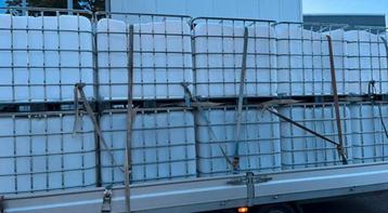 IBC, regenton, kunststof containers, 1000liter ton beschikbaar voor biedingen
