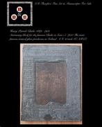 Harry Clark museaal printers blok van historisch belang 1910, Verzenden