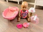 BABY born pop (oud model) set accessoires in roze tinten., Ophalen of Verzenden, Gebruikt, Overige typen