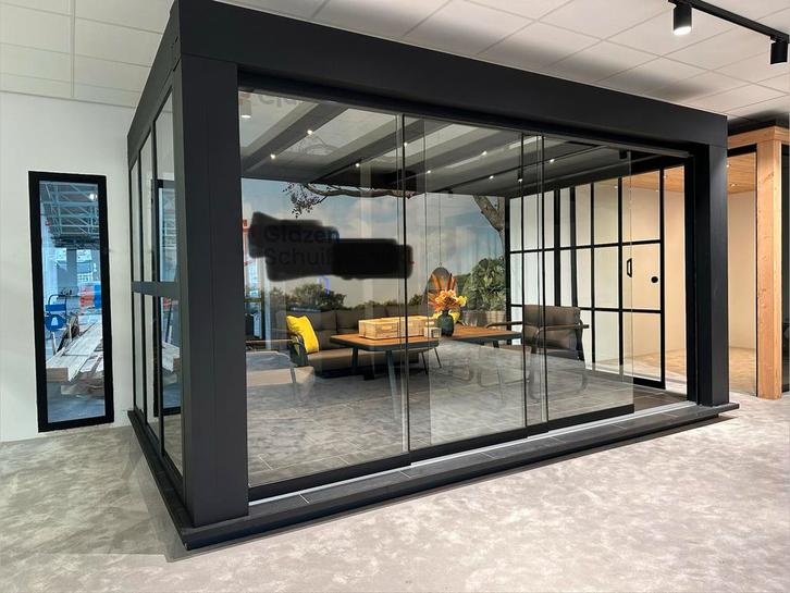 Veranda / overkapping showroommodellen, Tuin en Terras, Overkappingen, Zo goed als nieuw, Veranda, Ophalen