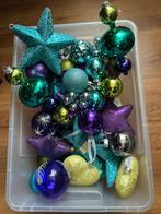 Kerstballen en ornamenten doos VOL!, Diversen, Ophalen, Zo goed als nieuw