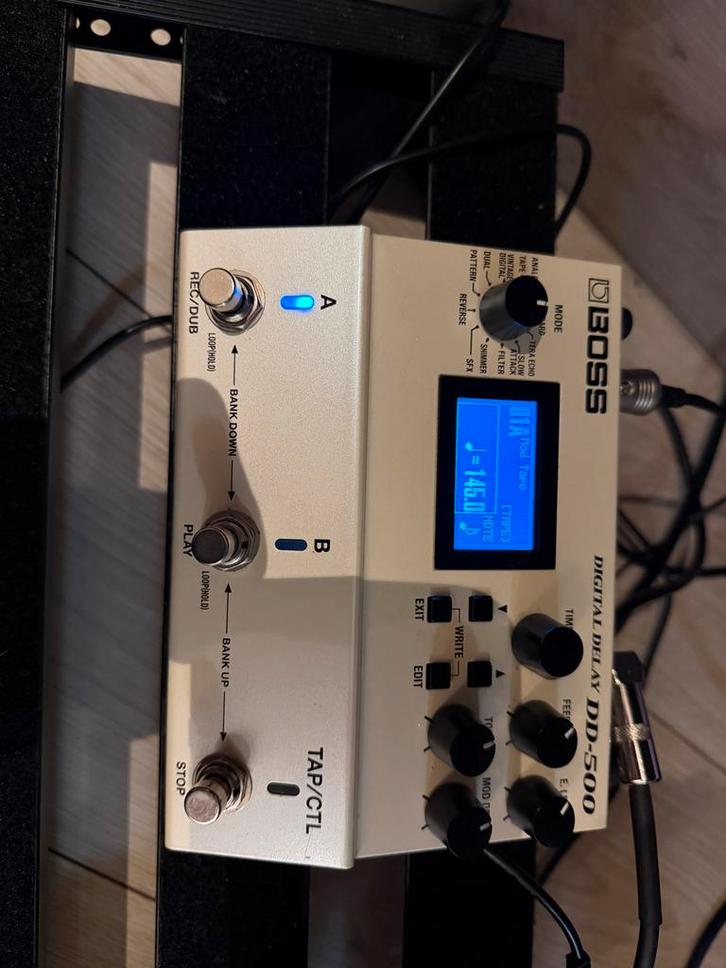 Boss DD-500 Delay Pedal, Muziek en Instrumenten, Effecten, Gebruikt, Delay of Echo, Ophalen