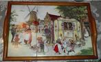 GEZOCHT:  2 x tegeldienblad/tableau J.C. van Hunnik, Ophalen of Verzenden, Gebruikt
