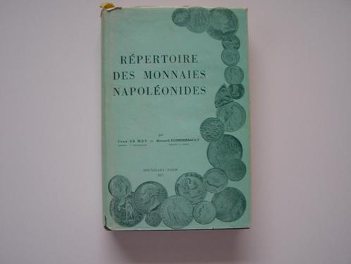 Catalogus Répertoire des Monnaies Napoléonides, Postzegels en Munten, Munten en Bankbiljetten | Toebehoren, Boek of Naslagwerk