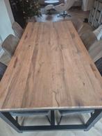 Houten eettafel 180x90 cm, Huis en Inrichting, Tafels | Eettafels, Zo goed als nieuw, 150 tot 200 cm, Industrieel, Rechthoekig