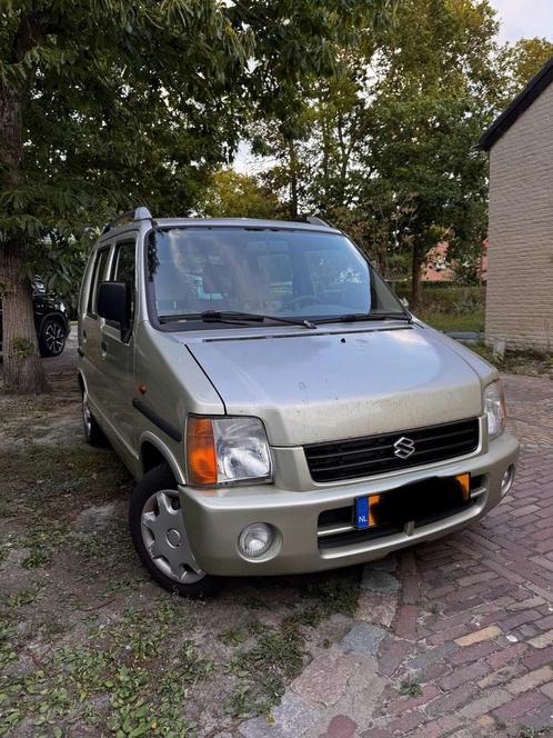 Suzuki Wagon R+ 1.2 1998, trekhaak, airco, radi, groen/grijs, Auto's, Suzuki, Particulier, Wagon R+, Benzine, Hatchback, Handgeschakeld