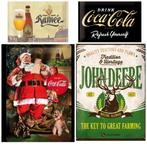 Harley Davidson genuine motorcycles relief metalen wandbord, Ophalen of Verzenden, Nieuw, Auto's