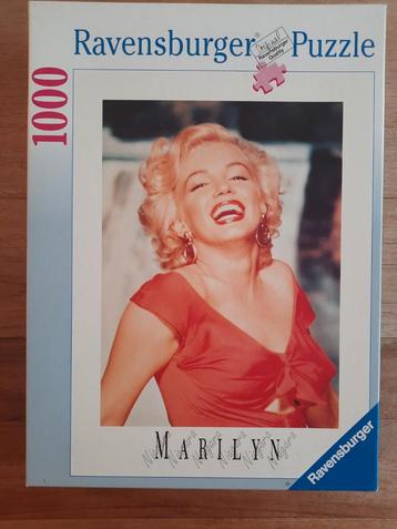 Ravensburger puzzel 1000 stukjes Marilyn Monroe beschikbaar voor biedingen