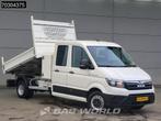 MAN TGE 5.120 Open Laadbak met Kist Dubbel Cabine 3,5t Trekh, Auto's, Bestelauto's, Stof, Gebruikt, Euro 6, 4 cilinders