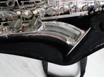 Zwaar verzilverde tenorsax voor beginners, Ophalen, Zo goed als nieuw, Tenor, Met koffer