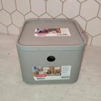 Curver opbergbox, Kunststof, Mand, Vierkant, Nieuw