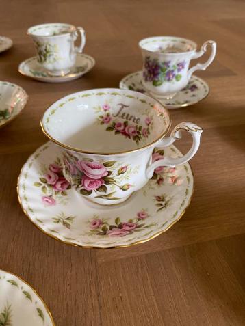 Royal Albert kopjes schotels en gebaksbordjes. beschikbaar voor biedingen