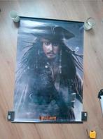 Pirates of the Caribbean ophang poster Jack sparrow., Deurposter of groter, Ophalen of Verzenden, Film en Tv, Rechthoekig Staand