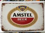 Amstel Bier bord  30 bij 20  tinnen bord, Verzamelen, Merken en Reclamevoorwerpen, Ophalen of Verzenden, Zo goed als nieuw