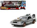 Back to the future part 3 - DeLorean Railroad Edition, Hobby en Vrije tijd, Modelauto's | 1:24, Jada, Auto, Nieuw, Ophalen of Verzenden