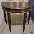 Houten side table met lade 81 x 40 x h72,5 cm *d, Huis en Inrichting, Tafels | Sidetables, Ophalen, Gebruikt, 50 tot 100 cm, 25 tot 50 cm