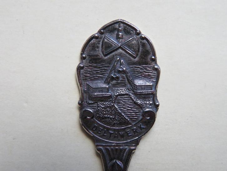 Lepeltje Deltawerk /Deltawerken, Antiek en Kunst, Antiek | Bestek, Verzenden