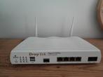 DrayTek Vigor2132FVn Router met Glas Module, Ophalen of Verzenden, Gebruikt, Router met modem, DrayTek