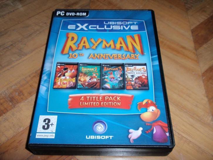 Pc Spel Rayman 10 Anniversary, Spelcomputers en Games, Games | Pc, Zo goed als nieuw, Avontuur en Actie, 1 speler, Vanaf 3 jaar
