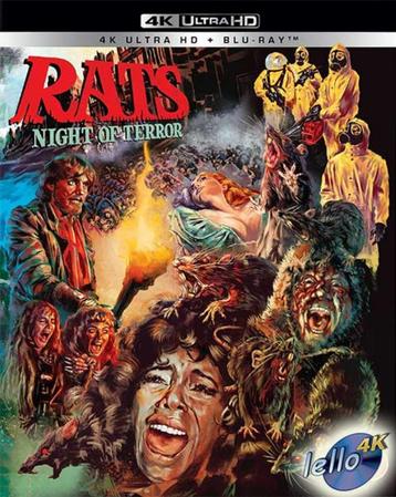 Blu-ray 4K Rats: Night of Terror (1984 Ottaviano Dell'Acqua) beschikbaar voor biedingen