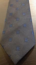 Blokker stropdas met doorlopende blauwe logo's, Ophalen of Verzenden, Nieuw, Gebruiksvoorwerp