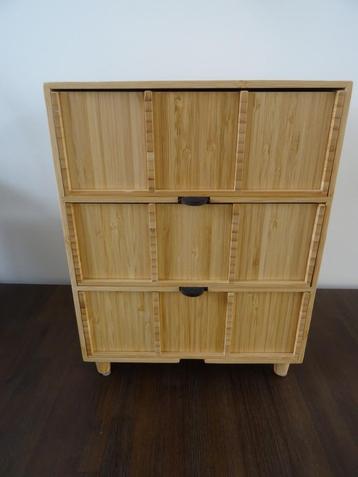 Pukka theekist houten ladenkastje luxe pukka display thee beschikbaar voor biedingen