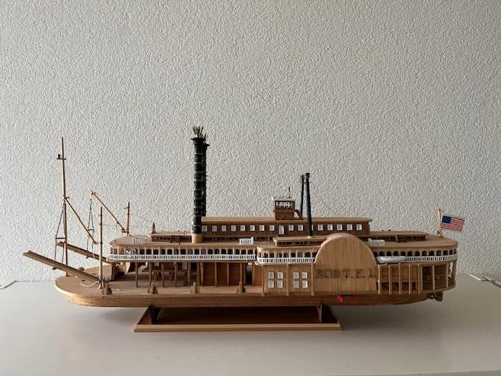 Amati Robert E.Lee houten scheepsmodel, Hobby en Vrije tijd, Modelbouw | Boten en Schepen, Zo goed als nieuw, 1:50 tot 1:200, Overige merken
