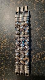 Josh Armband - Weinig Gedragen, Met kristal, Staal, Ophalen of Verzenden, Zo goed als nieuw