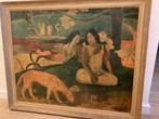 afdruk prent Arearea , Paul Gauguin, Huis en Inrichting, Woonaccessoires | Lijsten, Ophalen, Gebruikt, 50 tot 75 cm, 75 tot 100 cm