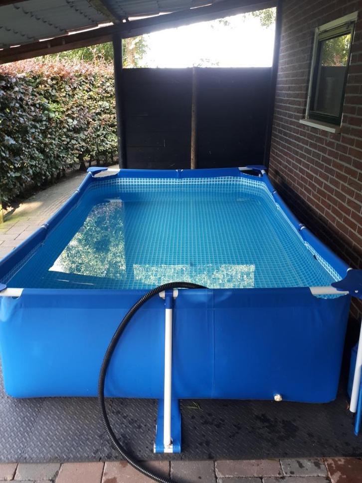 Groot intex zwembad zwem bad, Tuin en Terras, Zwembad-toebehoren, Zo goed als nieuw, Ophalen