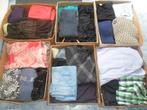 12 volle dozen met dames kleding diverse maten, Ophalen, Gedragen
