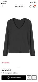 Sandwich shirt zwart XXL, Zwart, Maat 46/48 (XL) of groter, Nieuw, Ophalen of Verzenden
