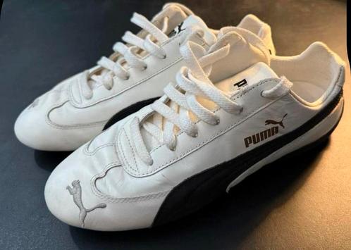 Puma Speedcat wit maat 39.  Zwarte Puma streep., Kleding | Dames, Schoenen, Gedragen, Sneakers of Gympen, Wit, Ophalen of Verzenden