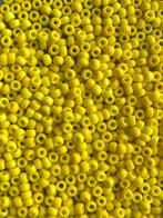 Miyuki 8/0 rocailles Opaque yellow, Hobby en Vrije tijd, Kralen en Sieraden maken, Nieuw, Kraal, Verzenden