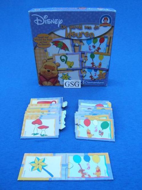 De wereld van de kleuren nr. 66064-02 (Winnie de Pooh), Hobby en Vrije tijd, Gezelschapsspellen | Overige, Zo goed als nieuw, Ophalen