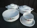 Koffie- en Dinerservies Paola Zeh Scherzer Bavaria roosje, Antiek en Kunst, Antiek | Servies compleet, Ophalen of Verzenden