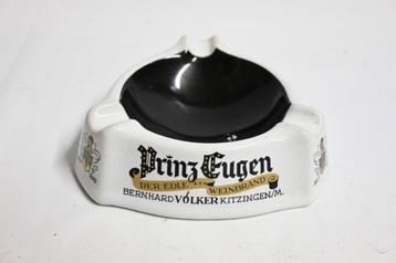 Prins Eugen weinbrand reclame asbak porselein beschikbaar voor biedingen
