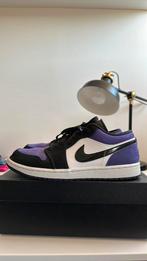 Nike Air Jordan 1 Low Court Purple 44,5 US10,5, Kleding | Heren, Schoenen, Ophalen of Verzenden, Zo goed als nieuw, Overige kleuren