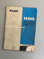 Handleiding Fiat 1100 Export / Speciale/Familiale  juni 1961, Auto diversen, Handleidingen en Instructieboekjes, Ophalen of Verzenden