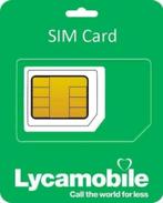 Lycamobile Prepaid Simkaart | 3 in 1 Simkaart | 3G | 4G | 4+, Telecommunicatie, Nieuw, Simkaart, KPN, Ophalen of Verzenden