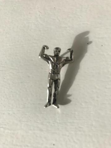 Kettinghanger zilver “bodybuilding” beschikbaar voor biedingen