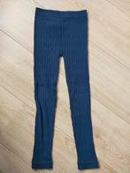 Izgs! Mooie gebreide blauwe legging YFK! Mt 128, Broek, Gebruikt, Meisje, YFK