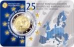 2 Euro Belgie 2019 - 25 jaar EMI - BU Coincard FR of NL, Postzegels en Munten, 2 euro, België, Losse munt, Verzenden