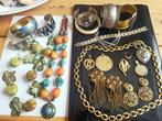 Partij prachtige vintage sieraden., Ophalen of Verzenden, Gebruikt, Zilver, Overige materialen