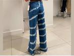 H&M Wide Leg Jeans - Tie Dye - Maat 16 jaar, Ophalen of Verzenden, Zo goed als nieuw, Blauw, W28 - W29 (confectie 36)